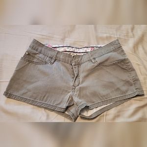 Roxy Grey Shorts Size 1